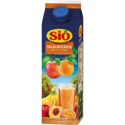 Üdítőital 1l SIÓ multivtamin rostos 12% Gyümölcslevek Sió