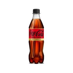 Üdítőital 0,5l Coca Cola Zero Koffeinmentes DRS Iroda üzemeltetés, munkavédelem Coca Cola