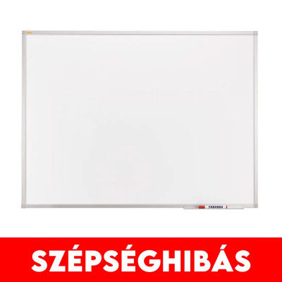 Fehértábla mágneses alukeretes, zománcozott 120x240cm, ValueLine Franken ÉRTÉKCSÖKKENT!