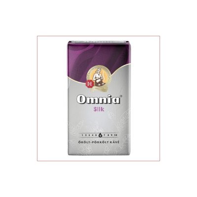 Kávé őrölt, 250g, Douwe Egberts Omnia Silk