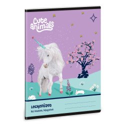 Leckefüzet A5, tűzött 38 lap Ars Una UNICORN 10db/csomag