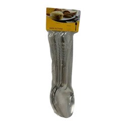 Kanál evő inox 12 db/csomag Asztali kiegészítők, kellékek Egyéb