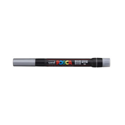 Ecsettoll PCF-350, Uni-Posca ezüst Dekormarker Uni