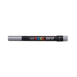 Ecsettoll PCF-350, Uni-Posca ezüst Dekormarker Uni