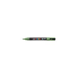 Dekormarker 0,9-1,3mm, Uni-Posca PC-3ML csillámló zöld