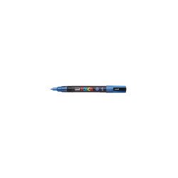 Dekormarker 0,9-1,3mm, Uni-Posca PC-3ML csillámló kék