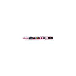 Dekormarker 0,9-1,3mm, Uni-Posca PC-3ML csillámló rózsaszín