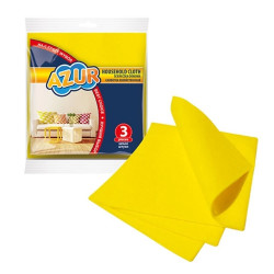 Törlőkendő általános 3 db/csomag Azur York_020120 Iroda üzemeltetés, munkavédelem York