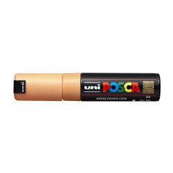 Dekormarker 4,5-5,5mm, Uni-Posca PC-7M világos narancs Dekormarker Uni