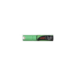 Krétamarker folyékony 8mm, Uni-Posca PWE-8K fluor zöld Dekormarker Uni