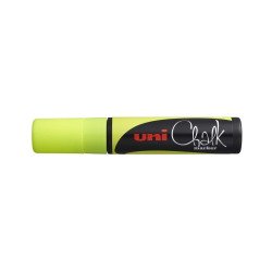 Krétamarker folyékony 15mm,Uni-Posca PWE-17K fluor sárga Dekormarker Uni