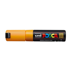 Dekormarker 4,5-5,5mm, Uni-Posca PC-7M ragyogó sárga Dekormarker Uni