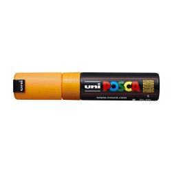 Dekormarker 4,5-5,5mm, Uni-Posca PC-7M ragyogó sárga Dekormarker Uni