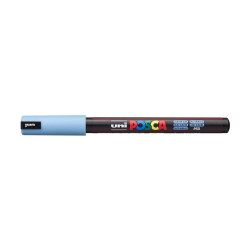 Dekormarker 0,7mm, Uni-Posca PC-1MR jégkék Dekormarker Uni