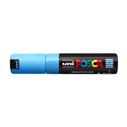 Dekormarker 4,5-5,5mm, Uni-Posca PC-7M világoskék Dekormarker Uni