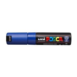 Dekormarker 4,5-5,5mm, Uni-Posca PC-7M kék Dekormarker Uni