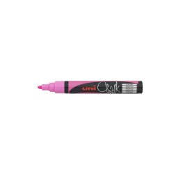 Krétamarker folyékony 1,8-2,5mm, Uni-Posca PWE-5M fluor rózsaszín Dekormarker Uni