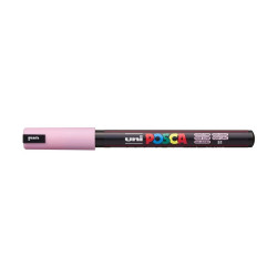 Dekormarker 0,7mm, Uni-Posca PC-1MR világos rózsaszín Dekormarker Uni