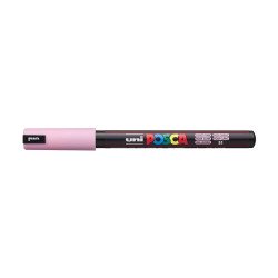 Dekormarker 0,7mm, Uni-Posca PC-1MR világos rózsaszín Dekormarker Uni