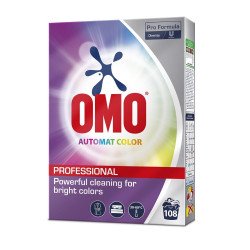 Mosópor 5,4 kg (108 mosás) színes ruhákhoz Automat Color Omo Iroda üzemeltetés, munkavédelem Diversey
