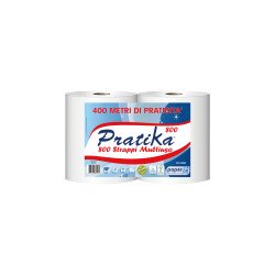 Ipari törlő 2 rétegű tekercses átmérő: 26 cm 800 lap/tek 2 tekercs/karton Paperdi Pratika 800_BI8S800 Iroda üzemeltetés, munkavédelem Paperdi