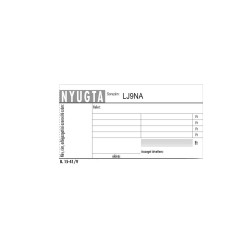 Nyugta négysoros 50x2lapos Navigator 15-41/V/PM Író- irodaszer, papíráru Navigator
