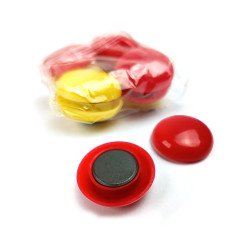 Mágnes 30mm, 10 db/csomag, Evo 5 klf. Szín Irodatechnika, kellékei EVO