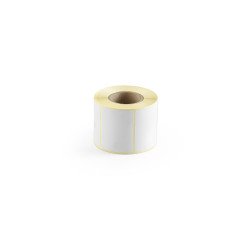 Etikett címke thermo, 40x70mm, tekercses, erős ragasztós 1000 címke/tekercs fehér Etikett - címke Egyéb