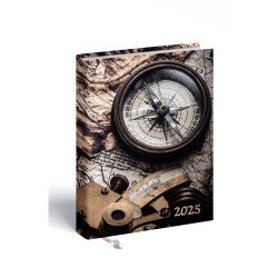 Határidőnapló 2day B/6, kétnapos beosztás + jegyzetlap térkép Realsystem 2026.