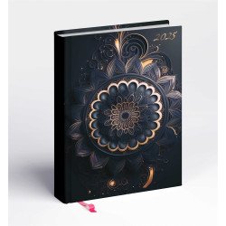 Határidőnapló Librobello hölgyeknek B/6, napi mandala Realsystem 2027.