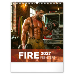 Falinaptár képes 300x340mm, Dreamy Firefighters Realsystem 2027.