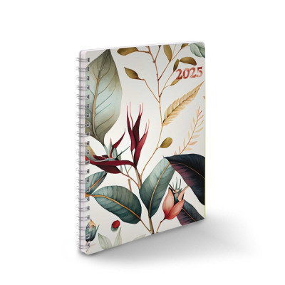 Határidőnapló spirálozott SP1 A/5, heti fehér lapokkal tropical Realsystem 2026. Határidőnapló spirálozott SP1 A/5, heti fehér lapokkal tropical Realsystem 2026.