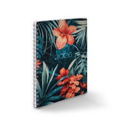 Határidőnapló spirálozott SP1 A/5, heti fehér lapokkal tropical Realsystem 2026.