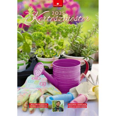 Falinaptár képes 340x485mm, Kertészmester Realsystem 2027.
