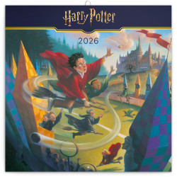 Falinaptár képes lemeznaptár 300x300mm, Harry Potter Realsystem 2026.