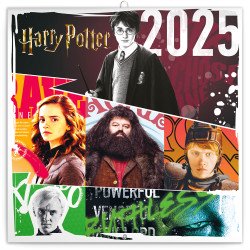 Falinaptár képes lemeznaptár 300x300mm, Harry Potter Realsystem 2026. Falinaptár Realsystem