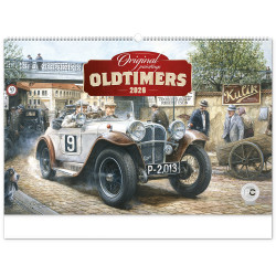 Falinaptár képes  640×420mm Oldtimers  Realsystem 2027.