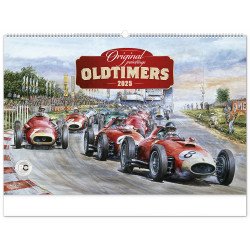 Falinaptár képes  640×420mm Oldtimers  Realsystem 2027. Falinaptár Realsystem