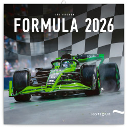 Falinaptár képes lemeznaptár 300x300mm, Formula Realsystem 2026.