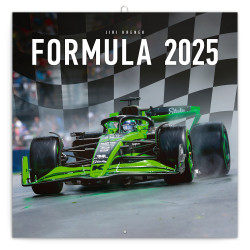 Falinaptár képes lemeznaptár 300x300mm, Formula Realsystem 2026. Falinaptár Realsystem