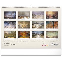 Falinaptár képes  480×330mm The Slav Epic-Alphonse Mucha Realsystem 2027.