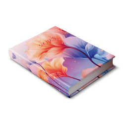 Határidőnapló Librobella hölgyeknek B/6, napi floral Realsystem 2026. Határidőnapló Realsystem