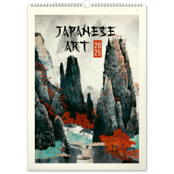 Falinaptár képes  330×460mm Vintage Posters-Japanese art Realsystem 2027. Falinaptár Realsystem
