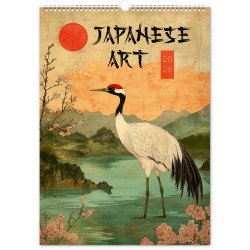Falinaptár képes  330×460mm Vintage Posters-Japanese art Realsystem 2027.