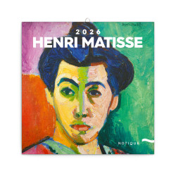 Falinaptár képes lemeznaptár 300x300mm, Henri Matisse Realsystem 2026. Falinaptár Realsystem