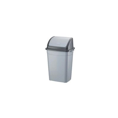 Szemetes kuka billenő fedéllel műanyag 16 literes antracit UP118-245