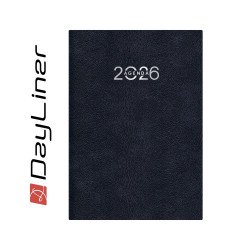Határidőnapló Animal A5 napi, fehér lapokkal Toro fekete Dayliner 2027. Határidőnapló Dayliner