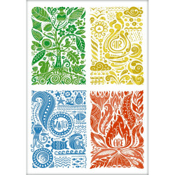 Határidőnapló Colors A5 napi, fehér lapokkal Elements Dayliner 2026. Határidőnapló Dayliner