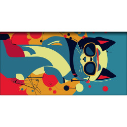 Zsebnaptár Colors fekvő heti, fehér lapokkal Astro Cat Dayliner 2026. Író- irodaszer, papíráru Dayliner