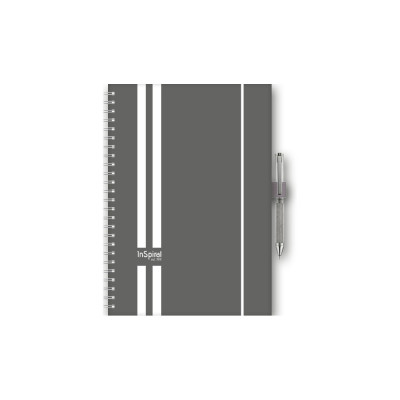 Határidőnapló InSpiral A5 heti, fehér lapokkal GT szürke-fehér Dayliner 2026.